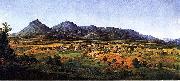 Edward Beyer The Peaks of Otter and the Town of Liberty china oil painting artist